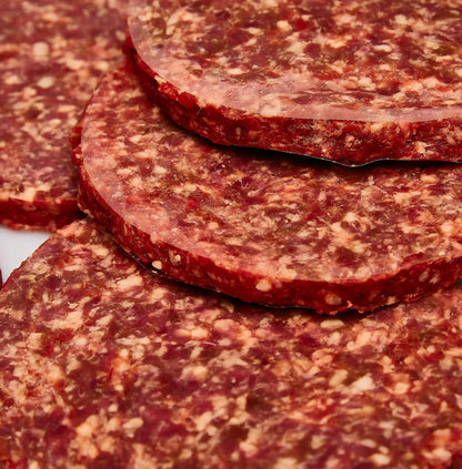 Hamburger di pecora in dettaglio