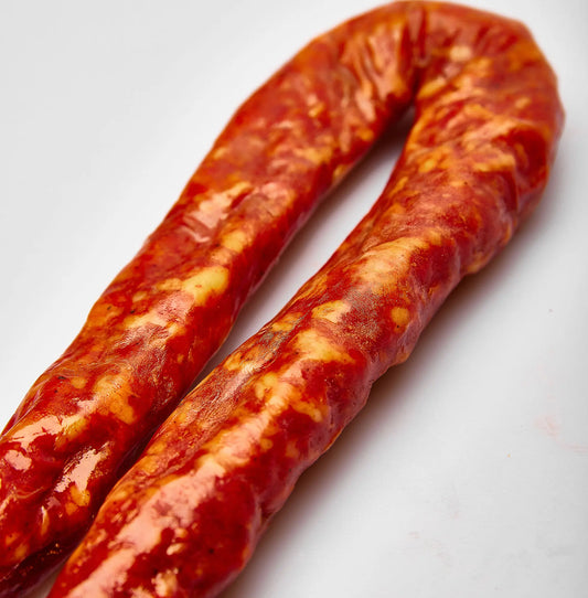 Salamella piccante in dettaglio