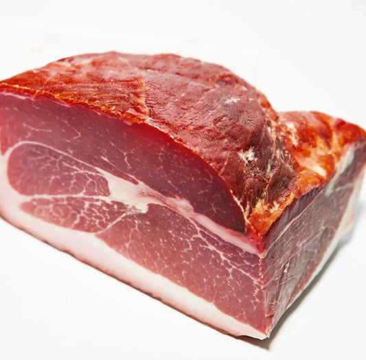Prosciutto crudo disossato trancio in dettaglio